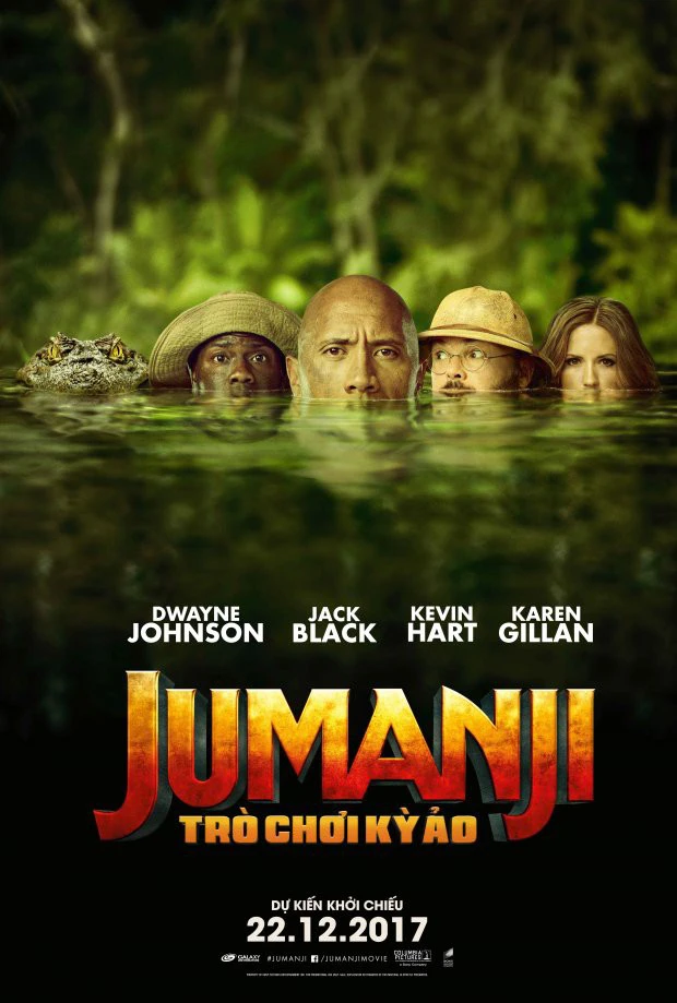 Jumanji phần 1- Trò chơi kỳ ảo (2017)